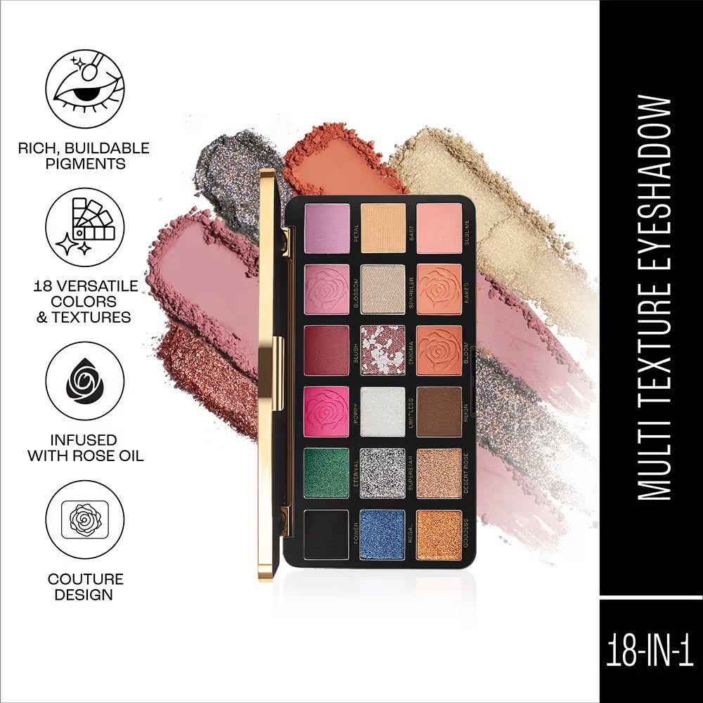 Lakme Rouge Bloom Eyeshadow Pro-Palette (27g)