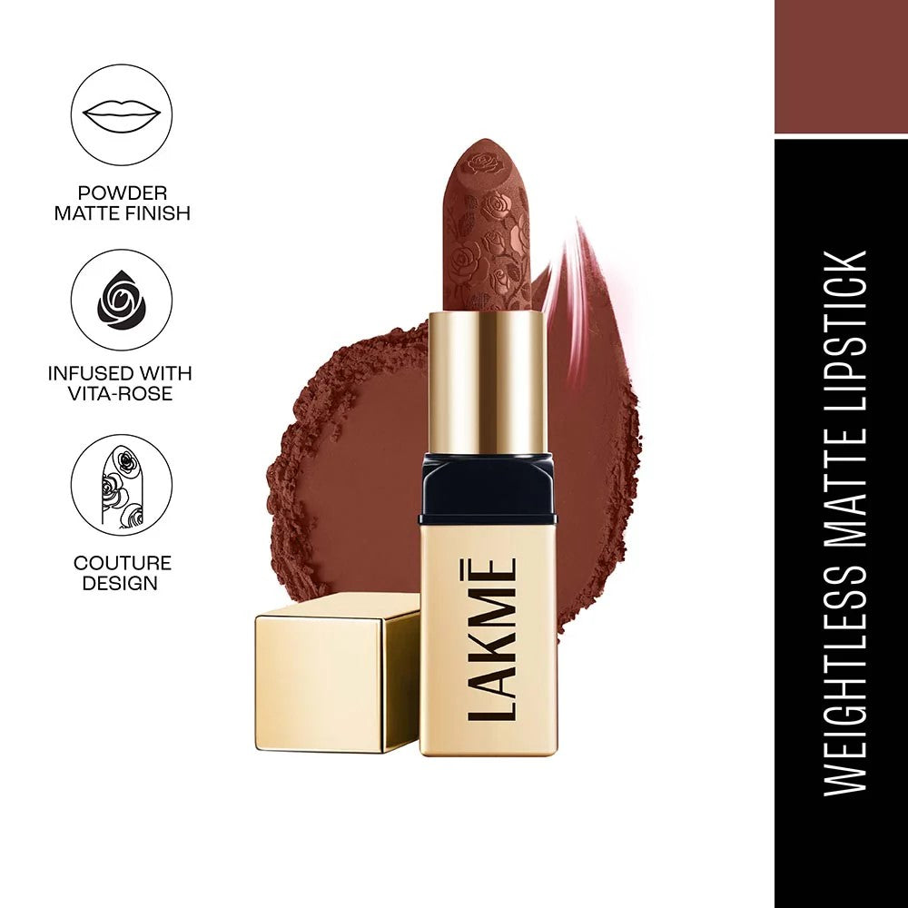 Lakmē Rouge Bloom Powder Matte Bullet - Cocoa Carnation 4mg