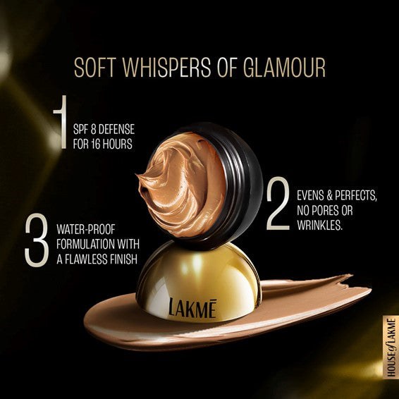 LAKMĒ XTRAORDIN-AIRY MATTEREAL MOUSSE FOUNDATION Color: 05 Beige Honey