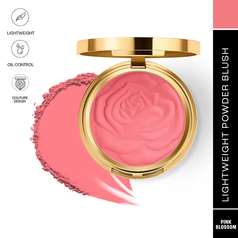 Lakmē Showstopper Collection Rouge Bloom Powder Blush -PINK BLOSSOM