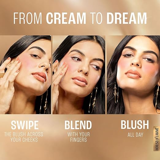 Lakme 9 to 5 Powerplay Velvet Crème Blush - Pink Rose 9gm