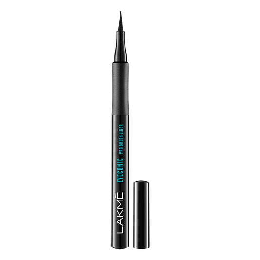 Lakme Eyeconic Pro Brush Eye Liner, Smudgeproof, Waterproof, Ultra Precise Pro Tip -BLACK