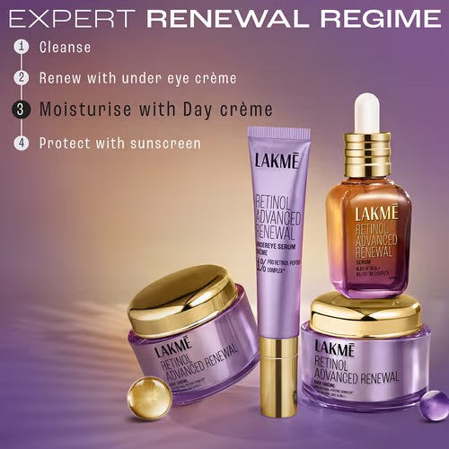 Lakmē Retinol Advanced Renewal Under Eye Serum Crème