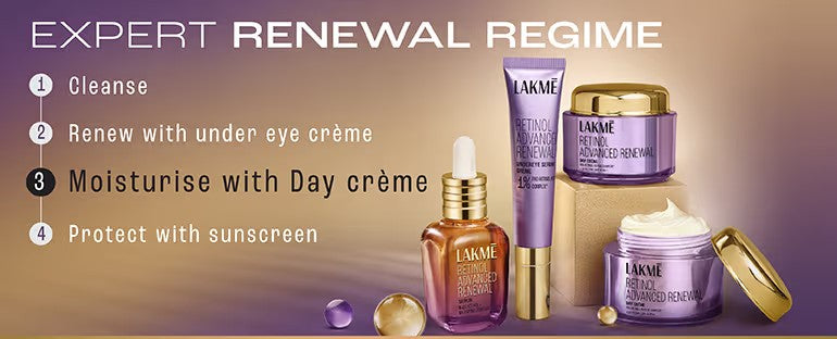 Lakmē Retinol Advanced Renewal Under Eye Serum Crème
