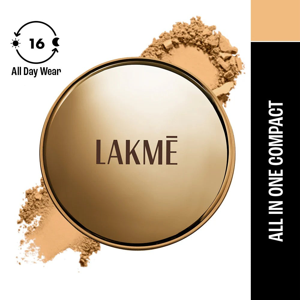 681 Lakmē Powerplay Priming Powder Foundation -Silky Golden
