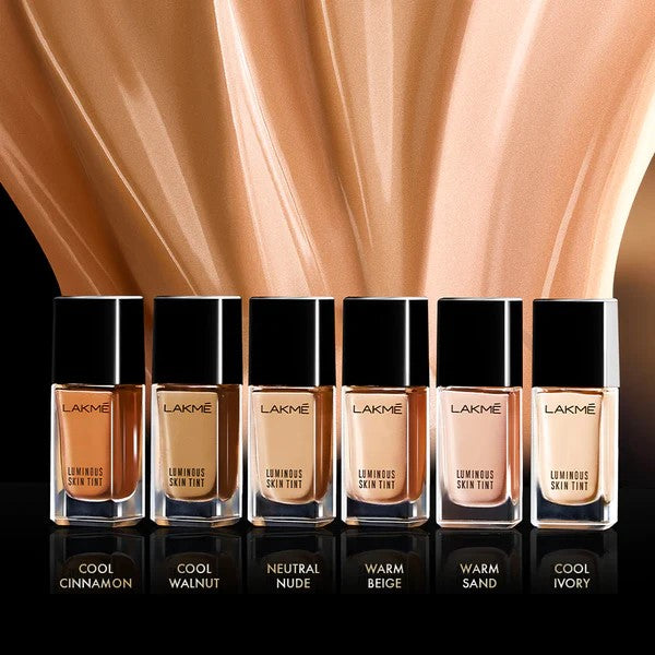 LAKMÉ ABSOLUTE LUMINOUS SKIN TINT FOUNDATION Color: C300 Cool Cinnamon