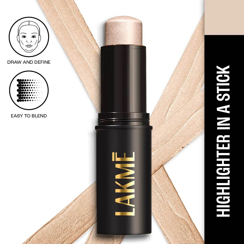 LAKMĒ FACELIFT MULTISLAYER HIGHLIGHTER STICK Colour: Sunlit Sepia