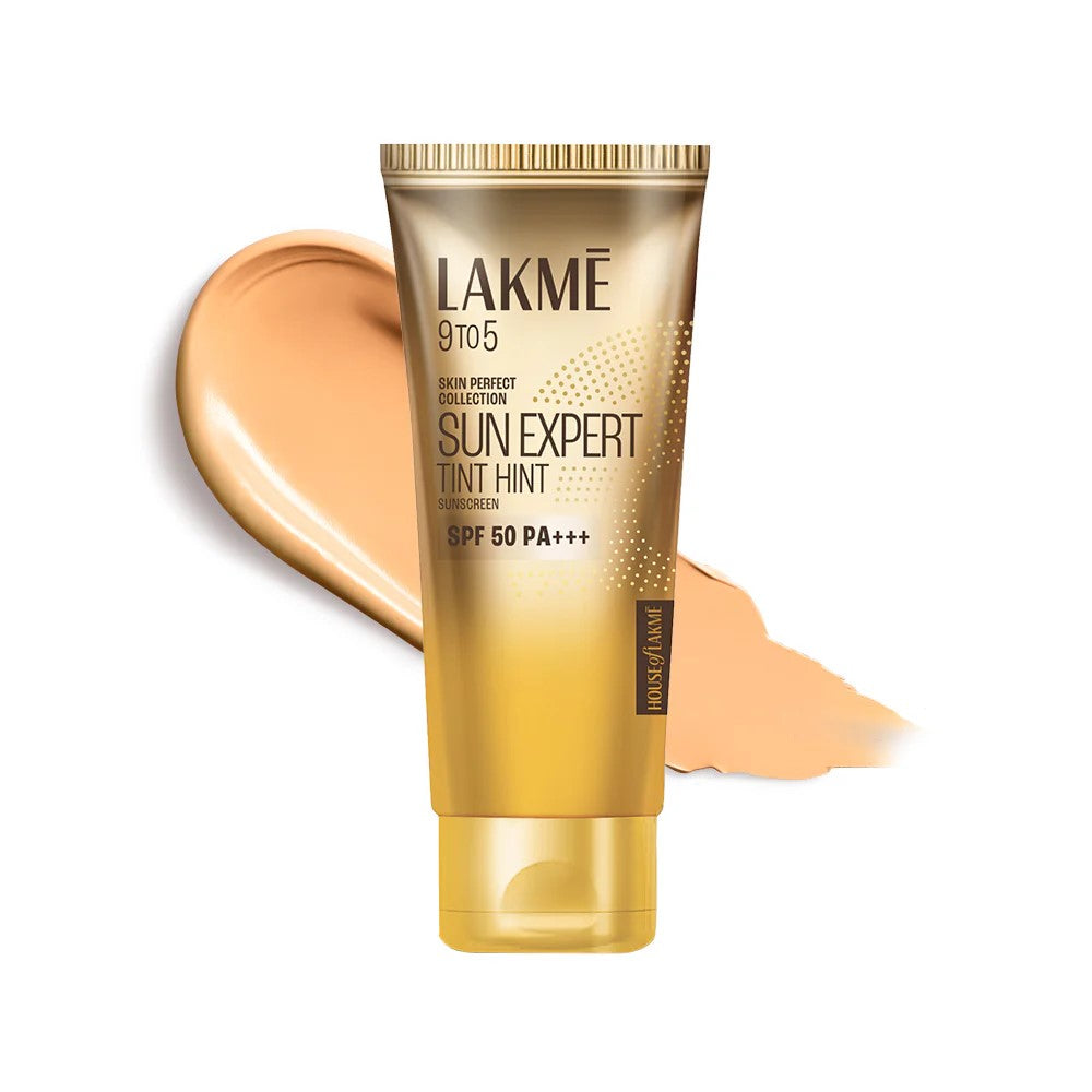 Lakmē Sun Expert Tinted Sunscreen SPF 50 PA +++ | Broad spectrum UVA/B protection | Blue light protection | No White Cast | for all dry, oily, normal skin| Matte Finish | 100 ml