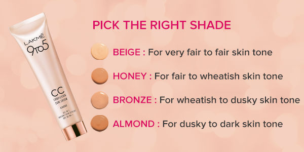 LAKMÉ 9 TO 5 CC COMPLEXION CARE CREAM- Almond