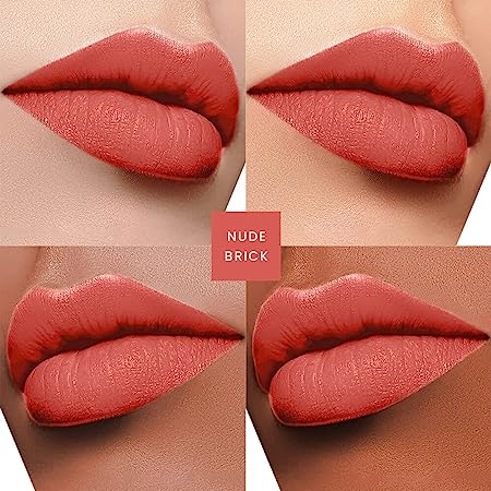 Products Lakmé Absolute 3D Matte Lip Colour NUDE BRICK