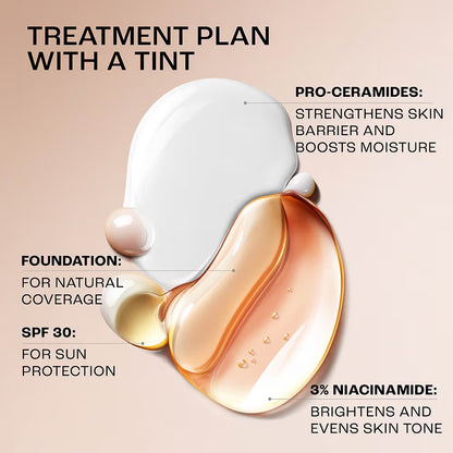 LAKMÉ Natural CC Cream With Spf30 Pa++ BRONZE   |Enriched With 3% Niacinamide | Conceals Dark Spots| Brightens Skin |Lightweight Moisturizer + Foundation For All Skin Types |30G