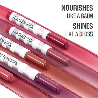 Lakmē 9to5 Hya Glam Plump+Shine Clickstick, Hyaluronic acid & ceramides - BOSS BROWN
