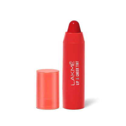 LAKMÉ LIP LOVE LIP & CHEEK TINT : Fiery Red