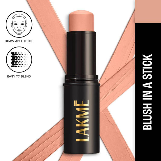 Lakme Facelift MultiSlayer Blush Stick-Blushing Nude