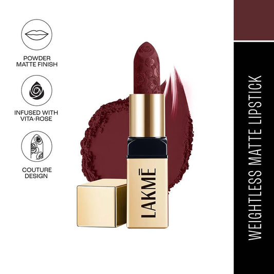 Lakmē Rouge Bloom Powder Matte Bullet -PLUM GARDEN