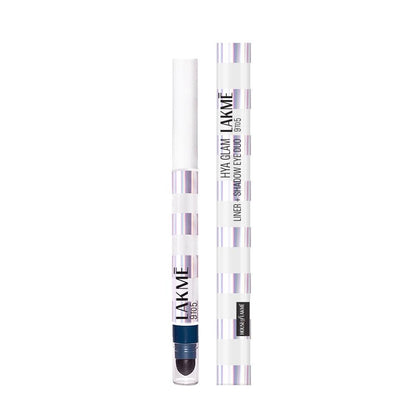 Lakmē 9to5 Hya Glam Liner + Shadow Eye Duo with Hyaluronic acid & Vitamin E - STELLAR BLUE