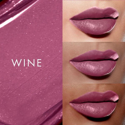 LAKMÉ 9 TO 5 PRIMER + SHINE LIPSTICK- SR5 WINE