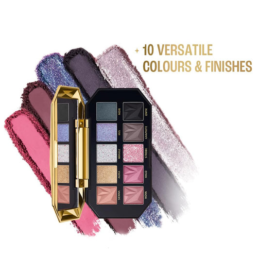 Lakme Be-jewel Multichrome Eyeshadow Palette -Midnight Metals 12g