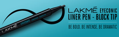 Captivating Lakme Eyeconic Trio -Eyeconic Fine Tip Liner Pen ; Eyeconic Kajal  ; Eyeconic Curling Mascara