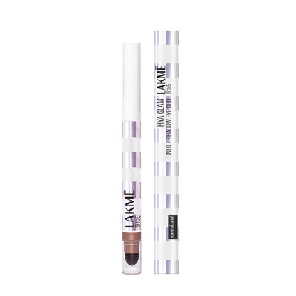 Lakmē 9to5 Hya Glam Liner + Shadow Eye Duo with Hyaluronic acid & Vitamin E - BLUSHED GOLD