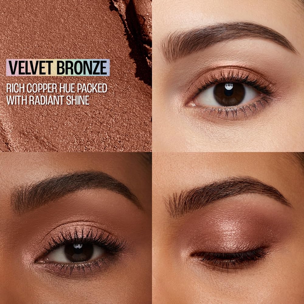 Lakmē 9to5 Hya Glam Liner + Shadow Eye Duo with Hyaluronic acid & Vitamin E - VELVET BRONZE