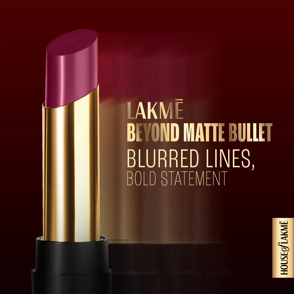 LAKMÉ ABSOLUTE BEYOND MATTE LIP - 501 Burgundy Boss