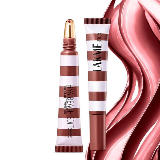 Lakme 9to5 Hya Beach Edit Lip Gloss Stain -1 Chocolate Temptation