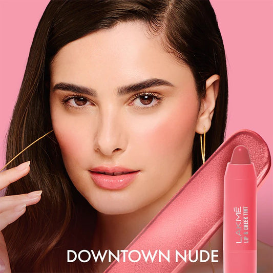 LAKMÉ LIP LOVE LIP & CHEEK TINT -Downton Nude