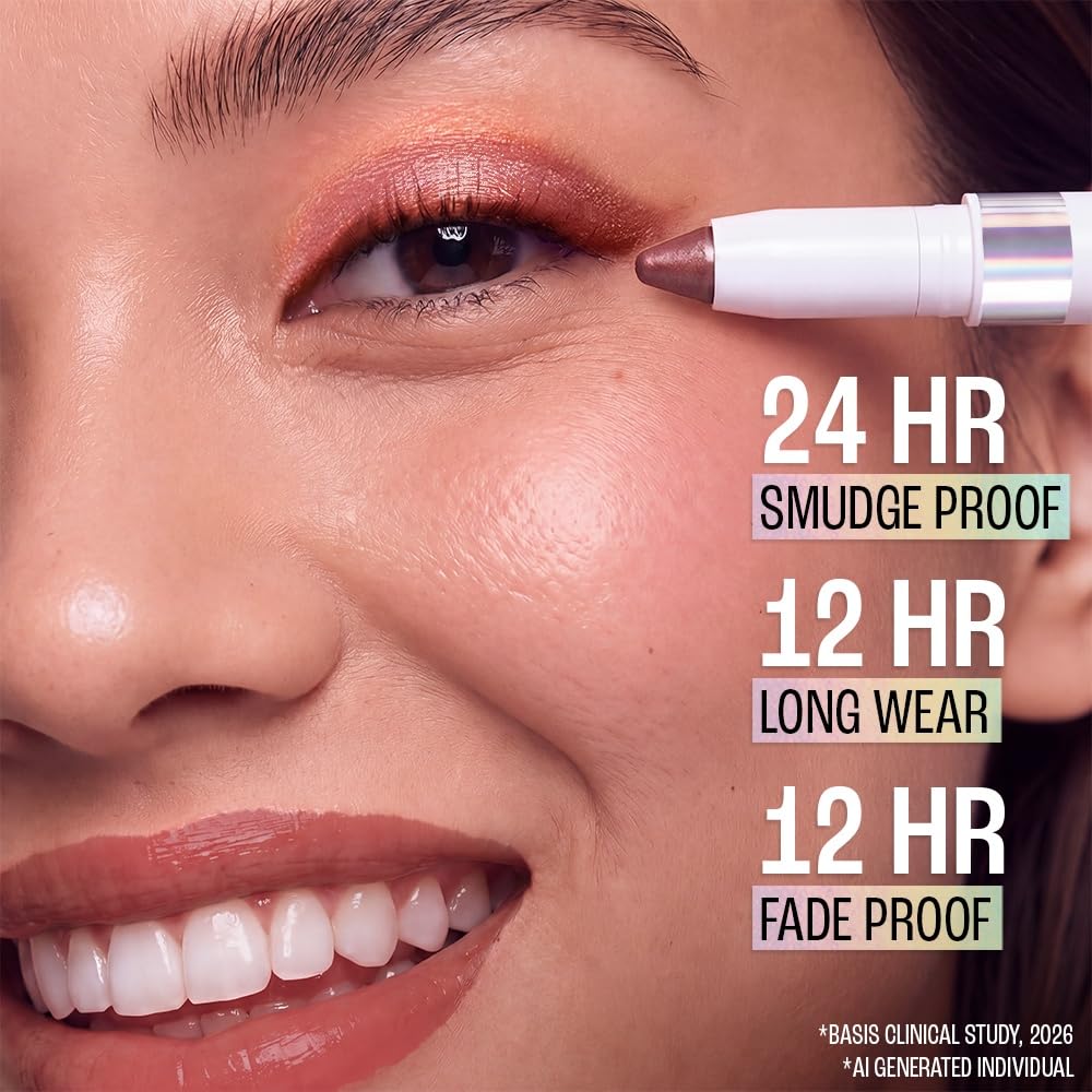 Lakmē 9to5 Hya Glam Liner + Shadow Eye Duo with Hyaluronic acid & Vitamin E - STELLAR BLUE