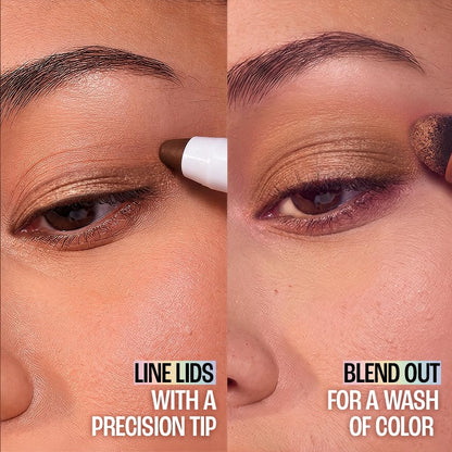 Lakmē 9to5 Hya Glam Liner + Shadow Eye Duo with Hyaluronic acid & Vitamin E - STELLAR BLUE