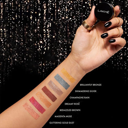 LAKMÉ ABSOLUTE EXPLORE EYE PAINT Colour: Shimmering Silver