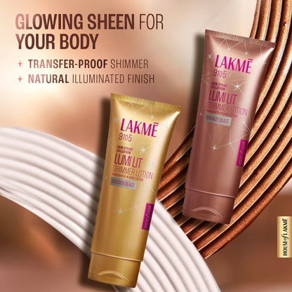 LAKMĒ LUMI LIT LOTION  Colour: Bronze Blaze