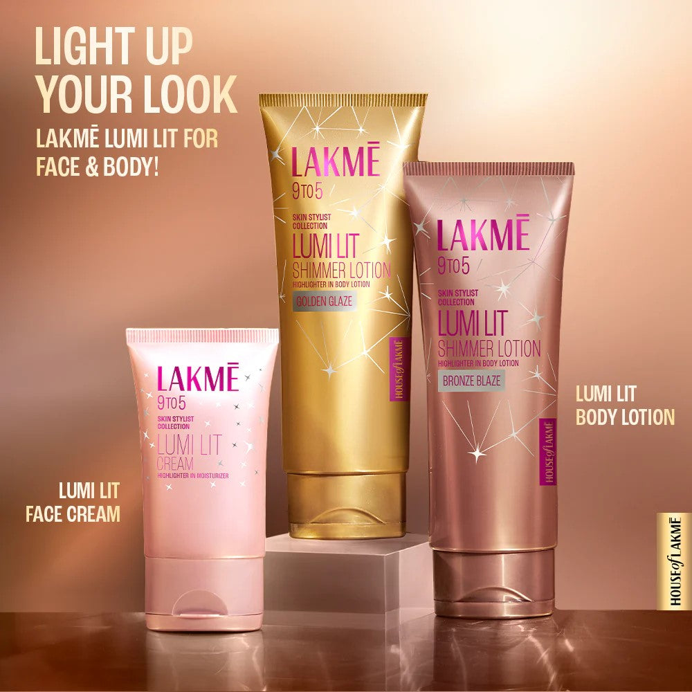 LAKMĒ LUMI LIT LOTION   Colour: Golden Glaze