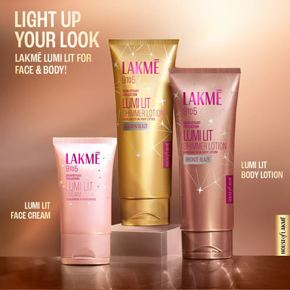 LAKMĒ LUMI LIT LOTION  Colour: Bronze Blaze