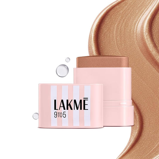 Lakme 9to5 Hya Beach Edit SPF Highlighter Golden Getaway, Creamy Texture