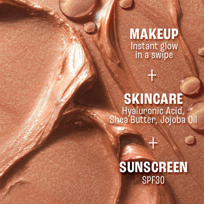 Lakme 9to5 Hya Beach Edit SPF Highlighter Golden Getaway, Creamy Texture