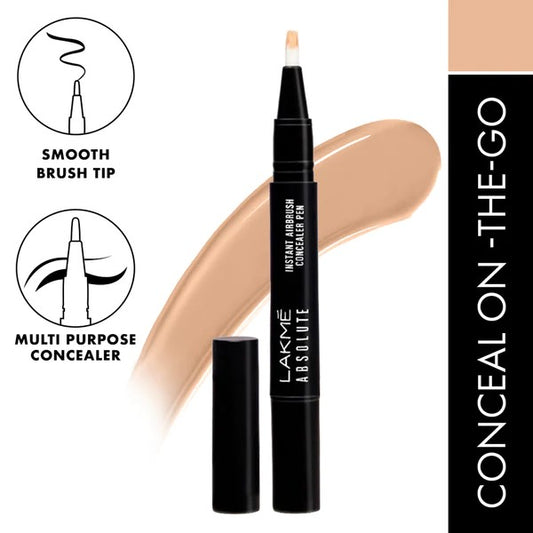 LAKMÉ ABSOLUTE INSTANT AIRBRUSH CONCEALER PEN - Color: Ivory