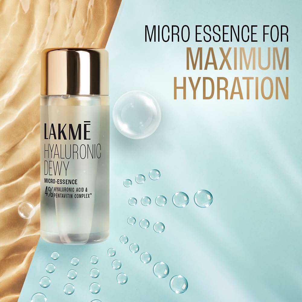 LAKMÉ 4% Hyaluronic Dewy Micro Essence- 100 ml