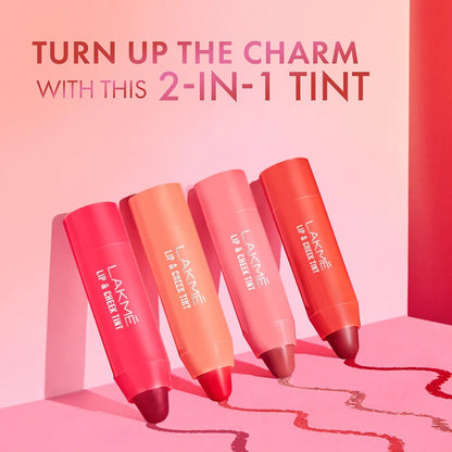 LAKMÉ LIP LOVE LIP & CHEEK TINT -Pretty Pink