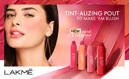 LAKMÉ LIP LOVE LIP & CHEEK TINT -Downton Nude