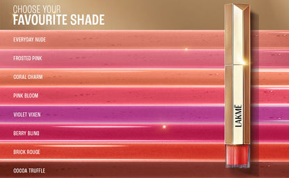 Lakme 9to5 Overtime Shine Tinted Lip Oil 5.3 ml - Berry Bling