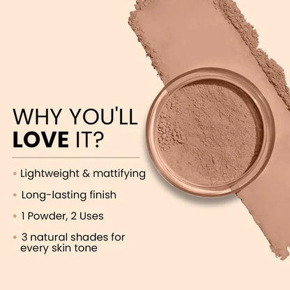 LAKMÉ ABSOLUTE LOOSE FINISHING POWDER -Almond