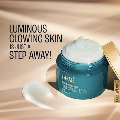 Lumi-Smooth AHA+ Glow up Gang Collection of Cleanser, Serum &; Moisturizer.