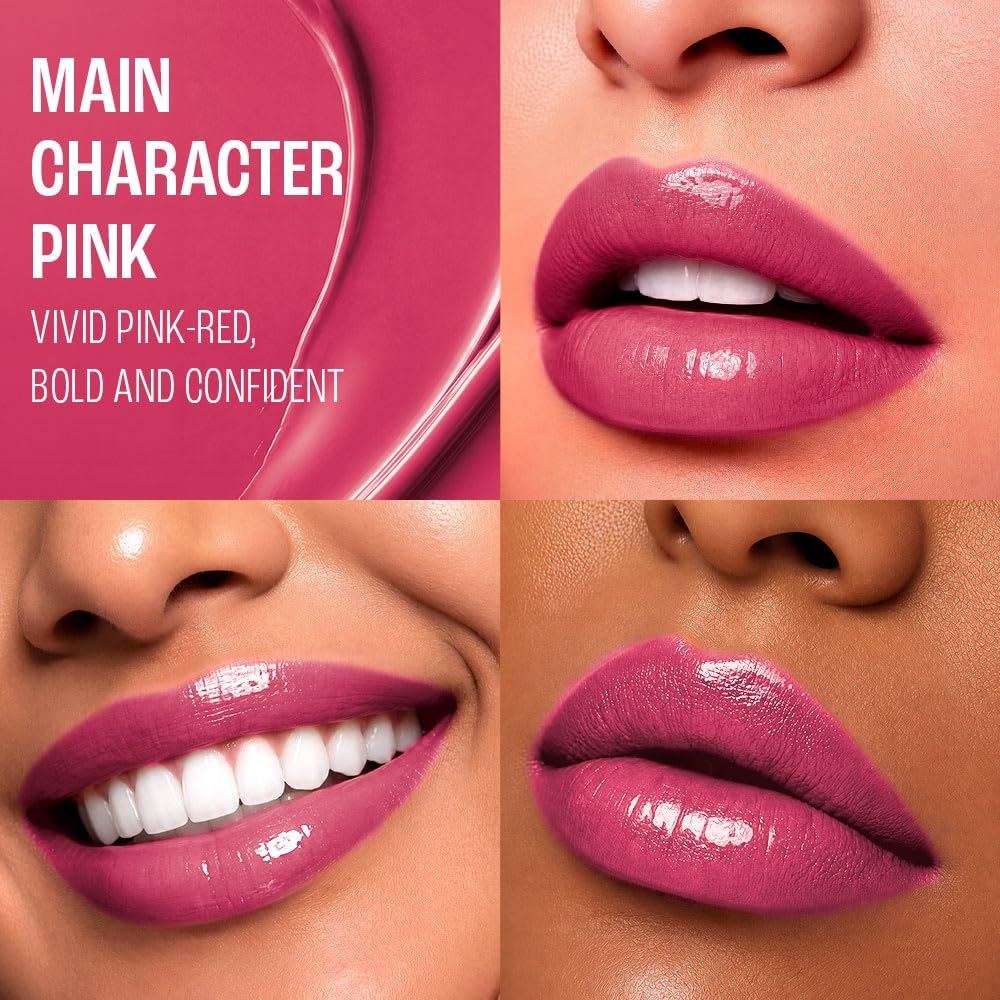 Lakmē 9to5 Hya Glam Plump+Shine Clickstick - Main Character Pink