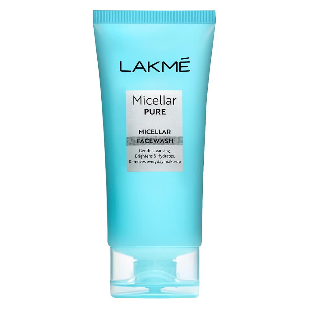 Lakme Micellar Pure Facewash for Deep Pore Cleanse-100g