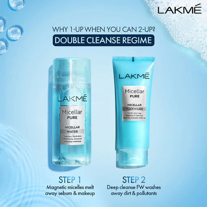 Lakme Micellar Water for Makeup Removal 100 ml