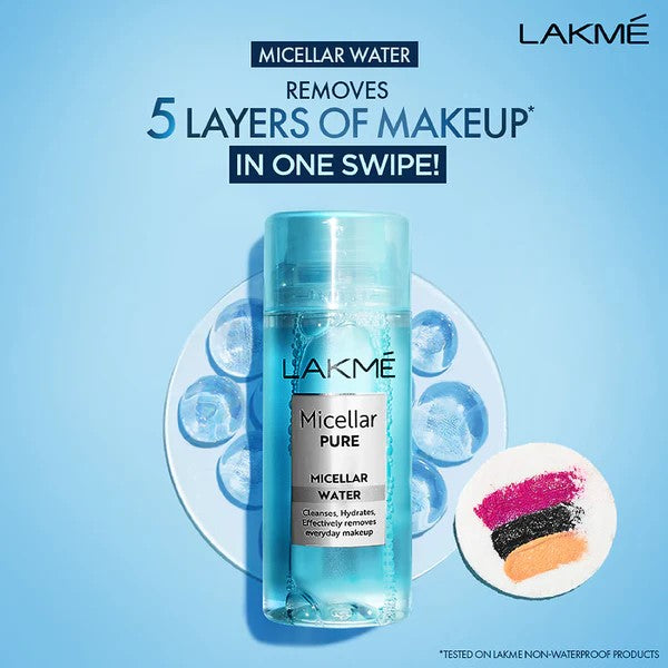 Lakme Micellar Water for Makeup Removal 100 ml