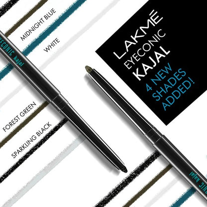 LAKMÉ EYECONIC KAJAL-Color: White