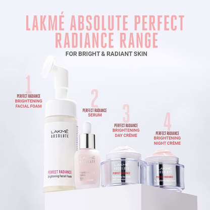 LAKMÉ Absolute Perfect Radiance Skin Brightening Face Serum With Niacinamide, Witch Hazel, Vita-Resorcinol (30 ml)