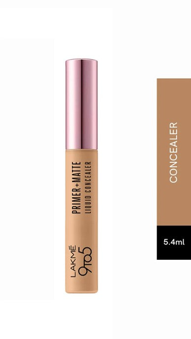 LAKMÉ 9TO5 PRIMER + MATTE LIQUID CONCEALER- NUDE